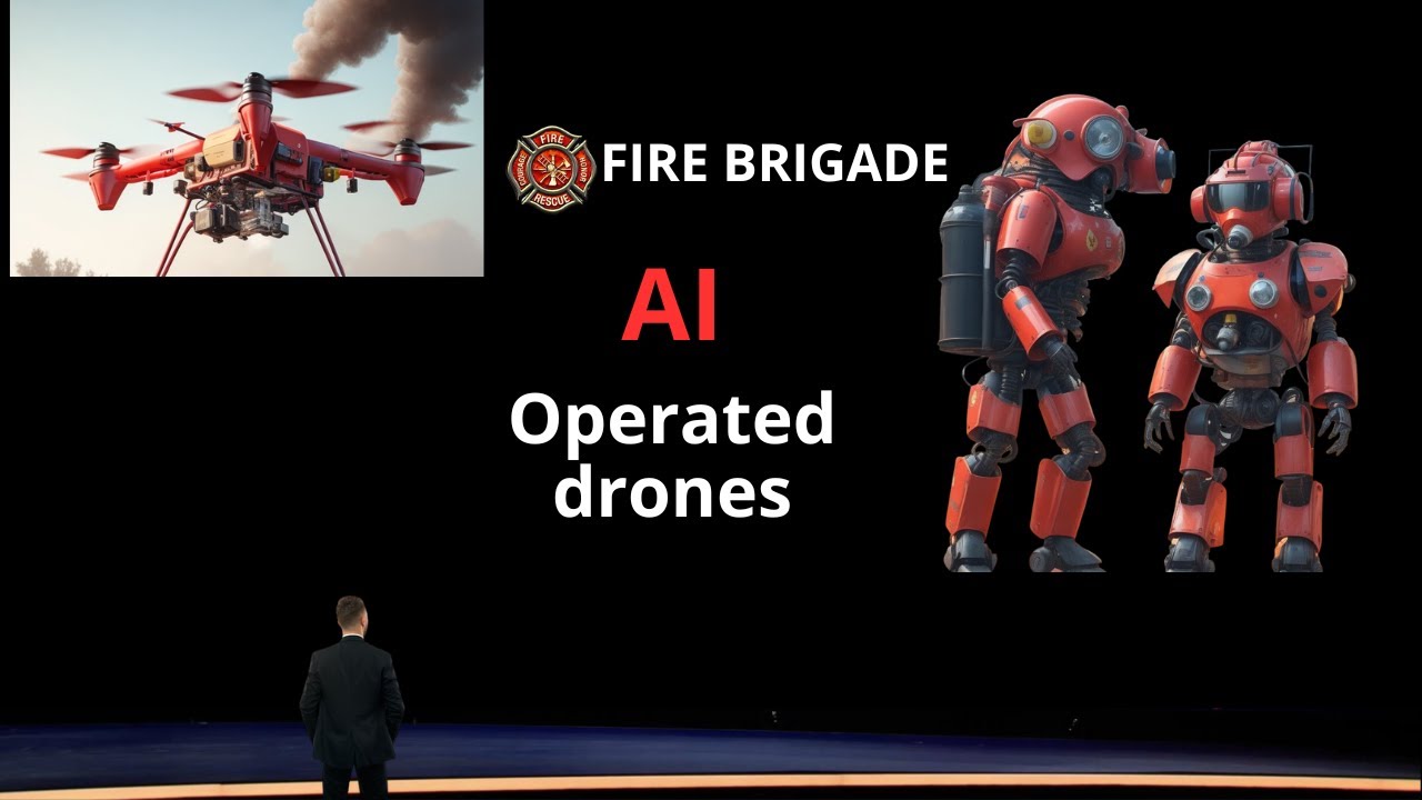 Firefighting Drones Of The Future: Ai Enhanced And In Action - YouTube