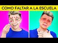 ¡MUY GENIAL PARA LA ESCUELA! FORMAS DE ESCAPAR DE LA ESCUELA || Ideas para bromas por 123 GO! TRENDS