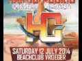 DJ Baba Ft DJ Rheeza @ HardClassics On The Beach Liveset 12 07 2014