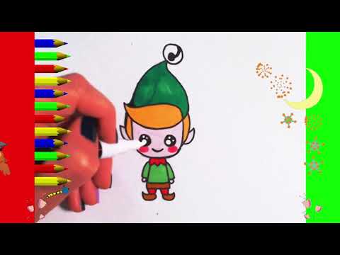 Video: Cum Să Desenezi Un Elf De Anul Nou Cu Un Creion