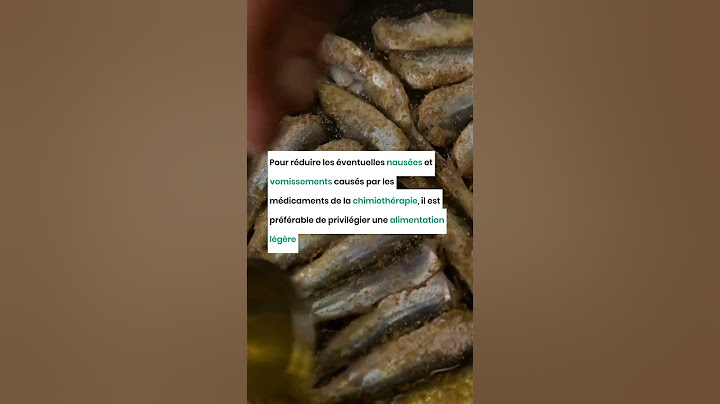 Les aliments interdits pendant la chimiothérapie