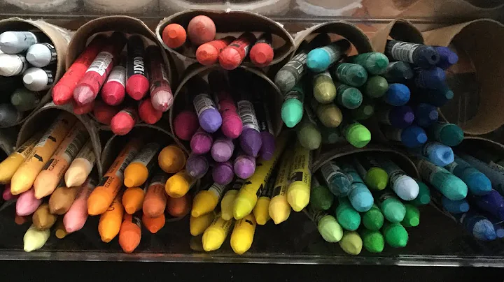 Neocolor II Caran d'Ache Pans Tips & Tricks