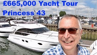 £665,000 Yacht Tour : Princess 43