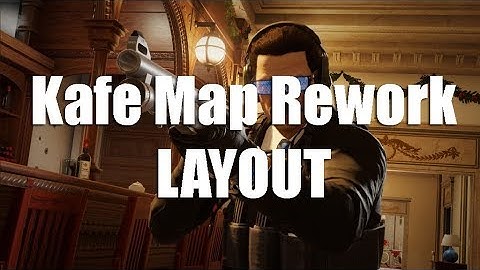 Kafe Rework MAP LAYOUT - Rainbow Six Siege (Guide Around The Map)