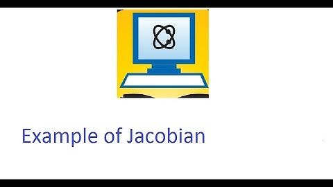 Example of Jacobian