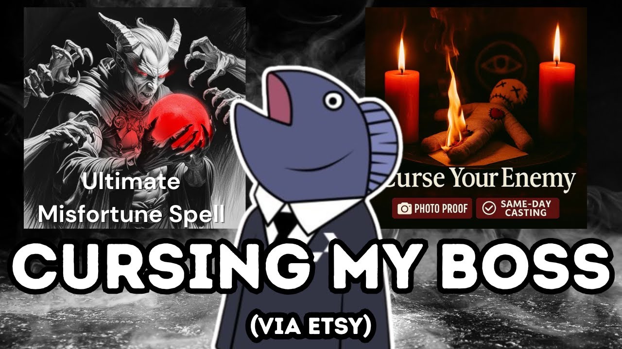 Buying my Boss an Etsy Witch Spell