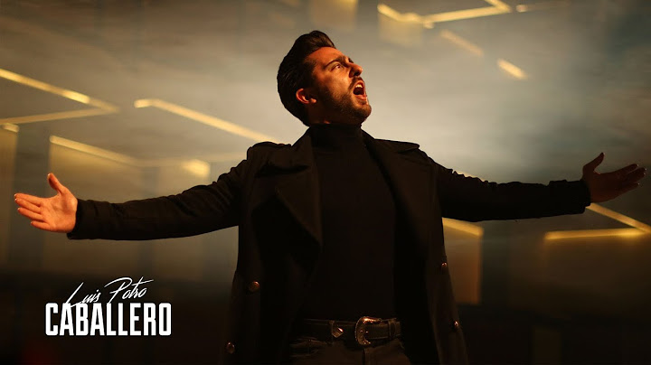 Luis "Potro" Caballero - PERDONAME POR CREER (Official Music Video)