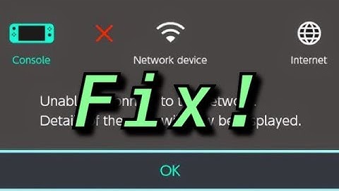 Nintendo Switch ERROR CODE won’t connect to WiFi / Internet Connection HOW TO FIX!