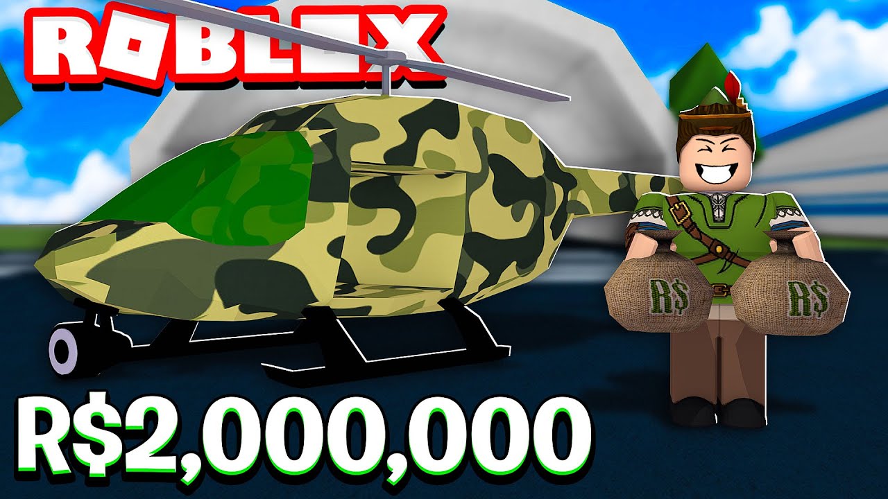 Comprei O Novo Helicoptero De 2 000 000 Na Cidade Do Roblox Mad City - ganhei o carro mais rapido da cidade no roblox mad city