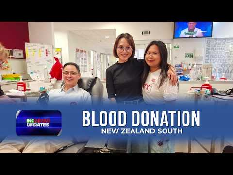 BLOOD DONATION | NEW ZEALAND SOUTH | INC NEWS UPDATE | OCTOBER 16, 2026