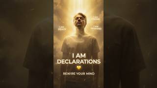 Powerful “I AM” Declarations 🙏 | Rewire Your Mind with Faith-Filled Affirmations #faith #motivation