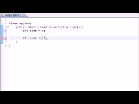 Java Programming Tutorial   10   If Statement