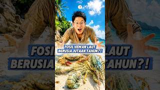 FOSIL HEWAN LAUT BERUSIA JUTAAN TAHUN❓#museumpaloja #fosil #crustacea #dinosaur #museumanjukladang