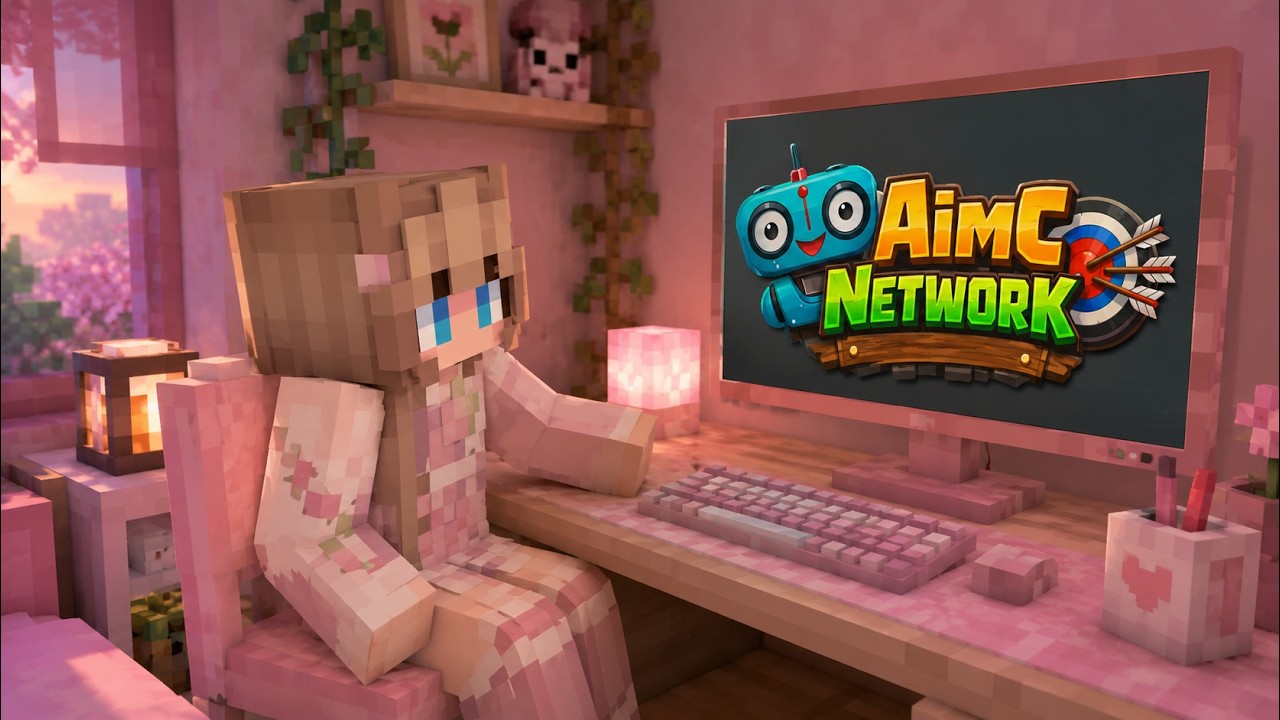 Minecraft Public Server Called AIMC Network | ishu568 - YouTube