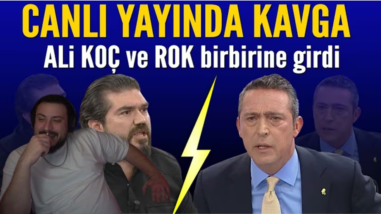 ATABERK DOĞAN ALİ KOÇ VS RASİM OZAN  KÜTAHYALI KAVGASINI İZLİYOR
