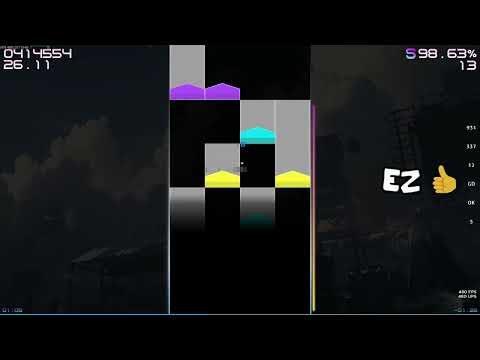[Quaver] Origami Angel - The Title Track Liveplay 98.65%