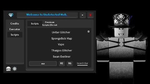 Roblox Undetected Hub V2 Leak Script Showcase
