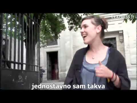 ZAZ Je Veux - Street performance (Serbian lyric)