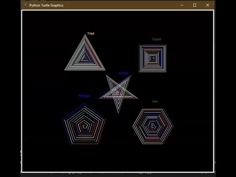 5 shapes polygons