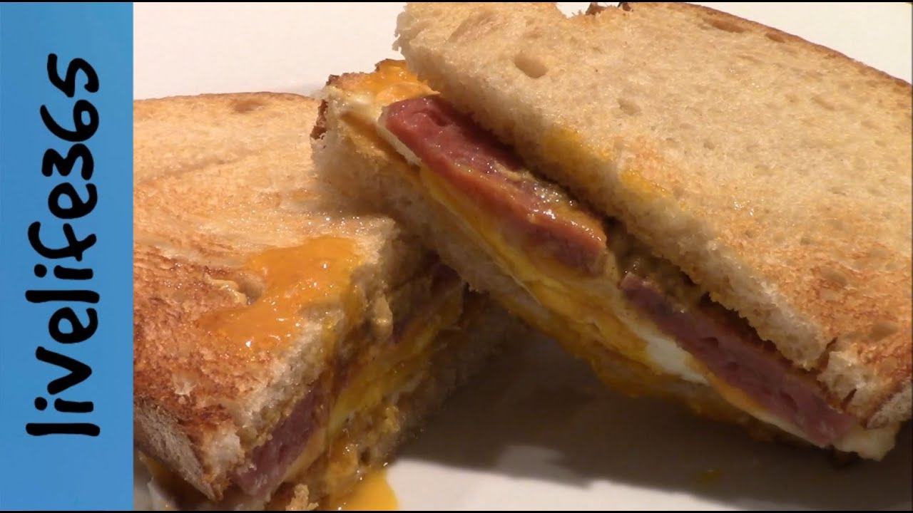 How to...Make a Killer Fried Egg, Salami & Cheese Sandwich YouTube