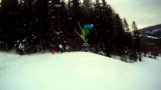 Cork 900 on skiis!