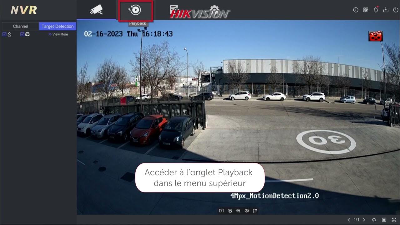 La Détection de Mouvement avec Intelligence Artificielle ! Hikvision