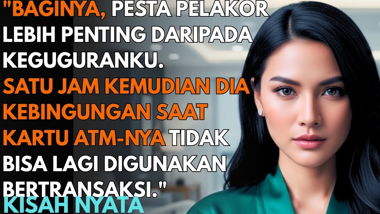 PESTA PELAKOR LEBIH PENTING DARIPADA KEGUGURANKU! 1 JAM KEMUDIAN DIA KEBINGUNGAN ATM-NYA TERBLOKIR!!