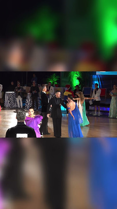 American Smooth Tango Pro RS 1/2 final at Ballroom Beach Bash 2025 #usa #salsa #wedding #bachata
