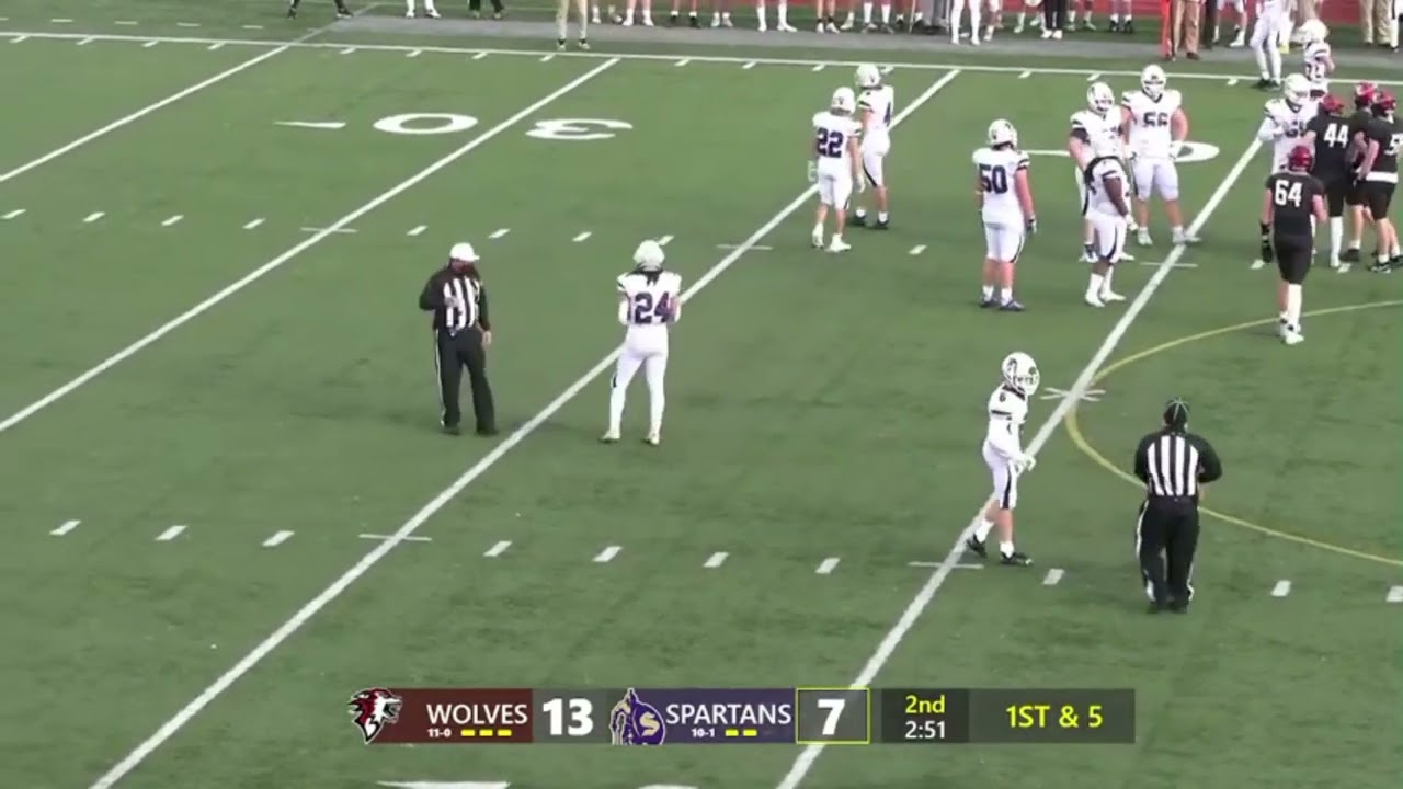 High School Football Officiating - Encroachment (Offense) - YouTube