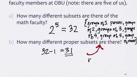 2.2 Describing Sets (part 2)