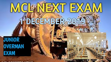 Junior Overman exam 2019#MCL#NEW