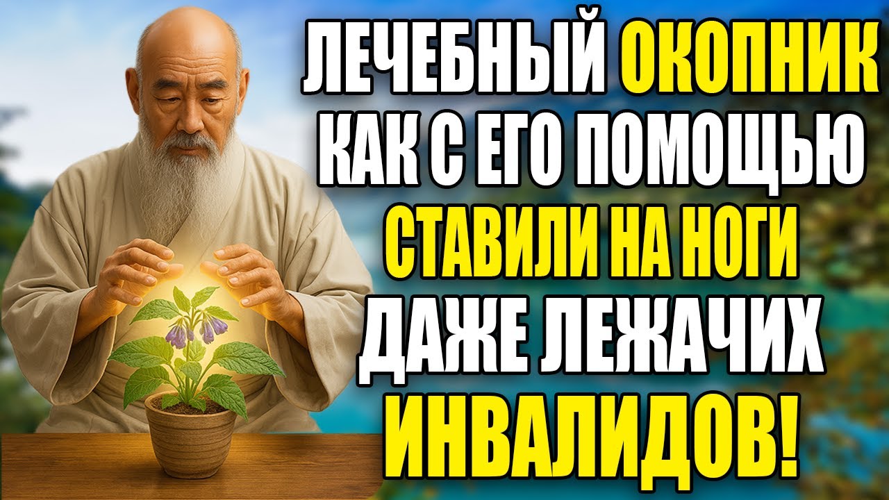 Окопник лекарственный по версии Алефирова А.Н.: секреты природного исцеления