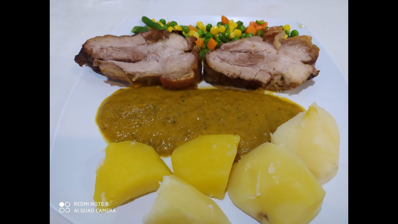 Schweinebraten mit Knusperkruste - YouTube