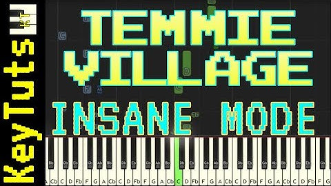 Learn to Play Temmie Village from Undertale - Insane Mode