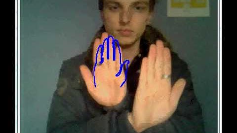 Chamfer based hand detection