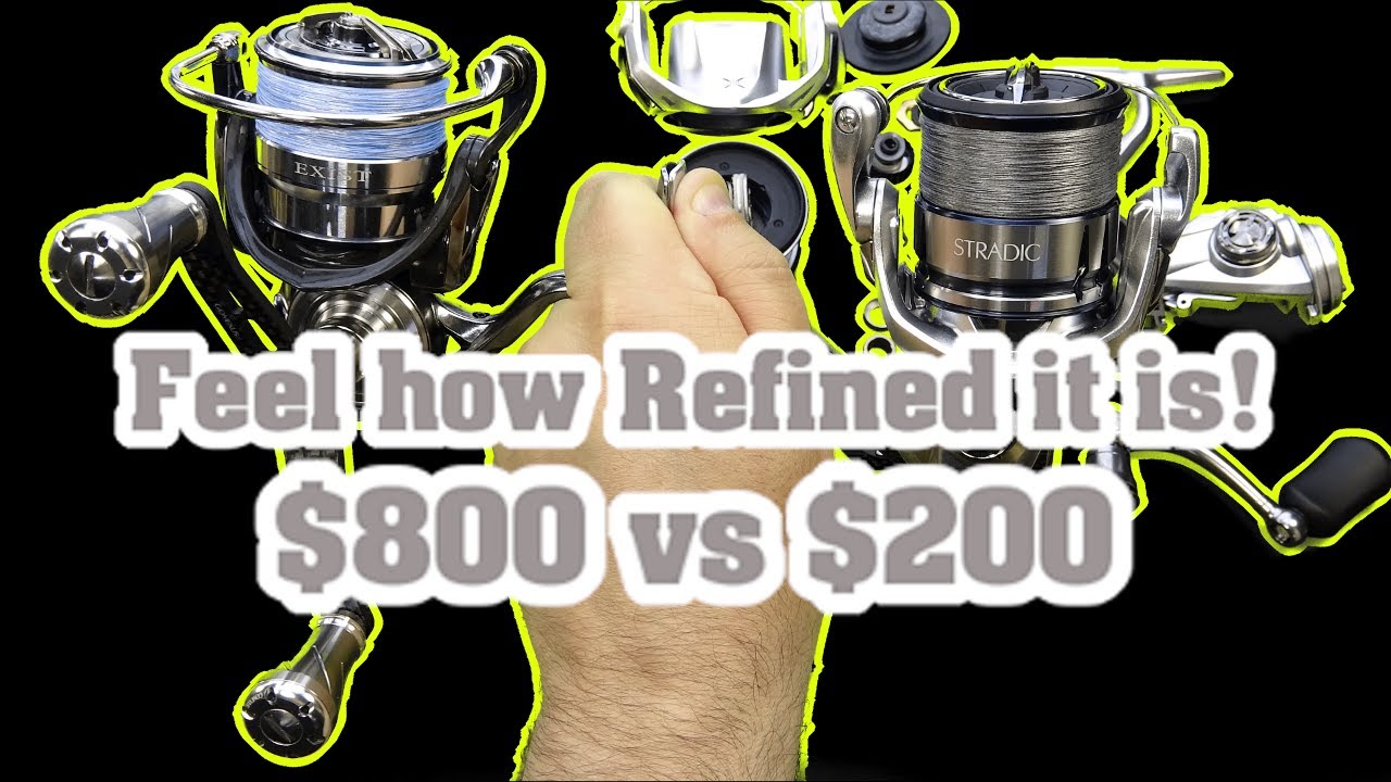 How SMOOTH is the New Shimano Stradic FL Compared to an $800 reel