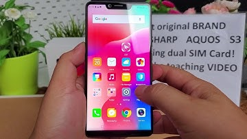 SHARP AQUOS S3 Supports Dual SIM Card Video_1 / SHARP AQUOS S3 поддерживает две SIM-карты Video_1