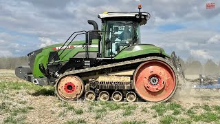 673 HP FENDT TRACTOR Ride Along During Spring Field Work