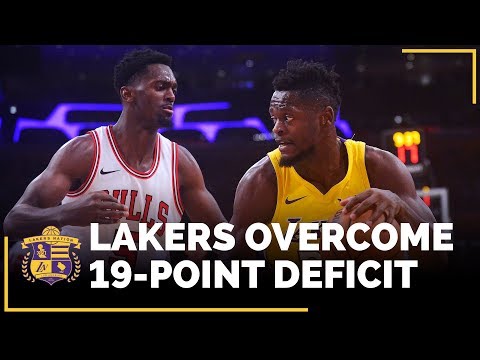 Lakers Overcome 19-Point Deficit In Win Over Bulls