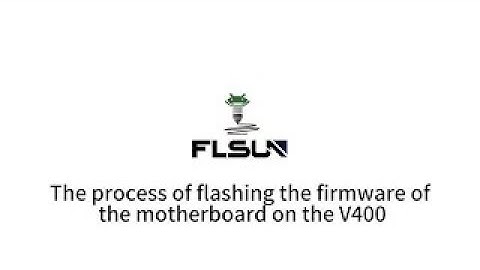 The process of flashing V400 motherboard firmware