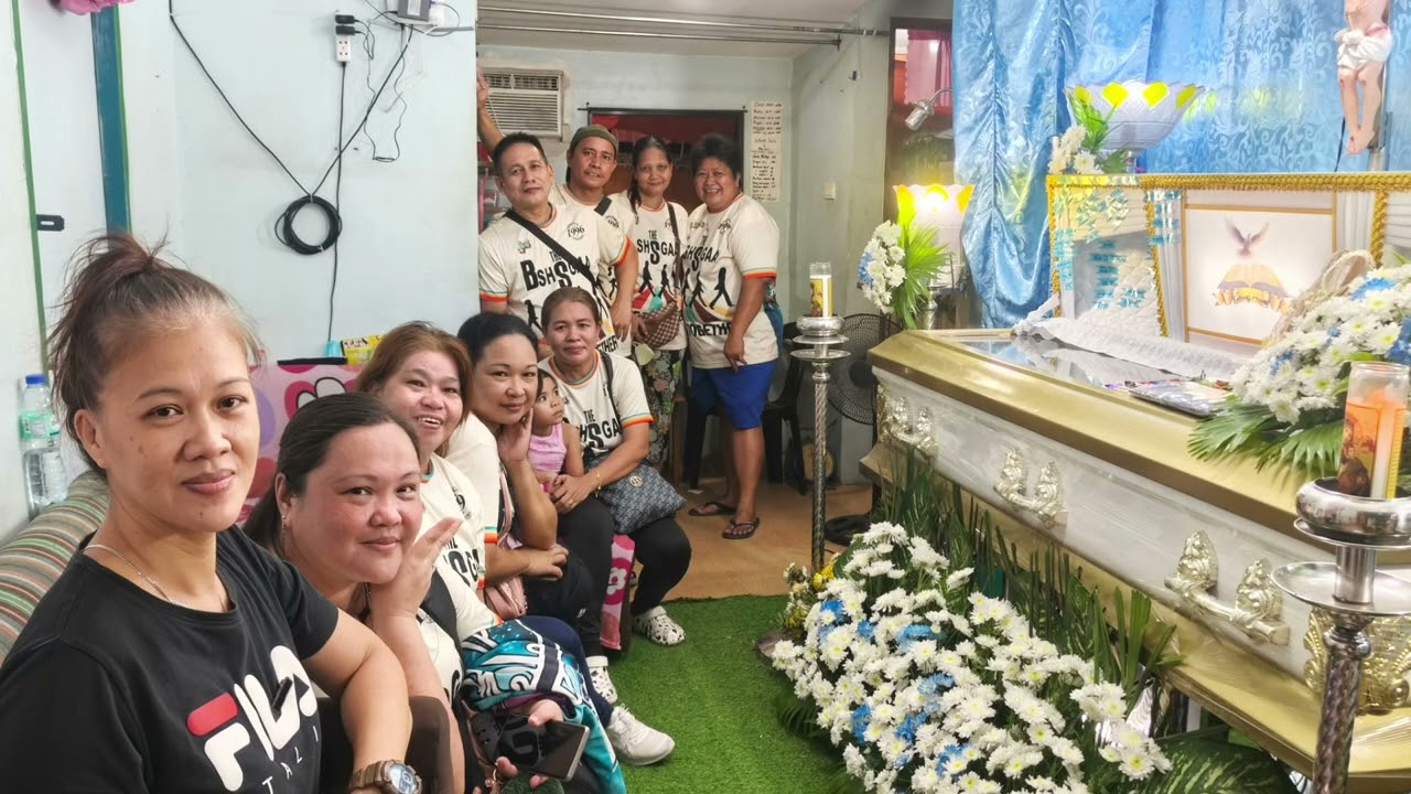 Ang huling pag hahatid kay bench ebon sa kanyang himlayan 