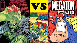 Dragon vs Megaton Man! Larsen vs Simpson!!