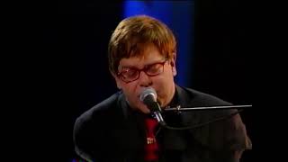 Video thumbnail of "Elton John - Free Man In Paris (Live Joni Mitchell tribute concert, 2000)"