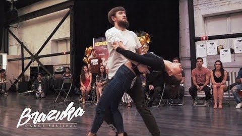 Brazuka 2020. Artem Vilkov & Kate Bagryanskaya #Zouk J&J Intermediate Final
