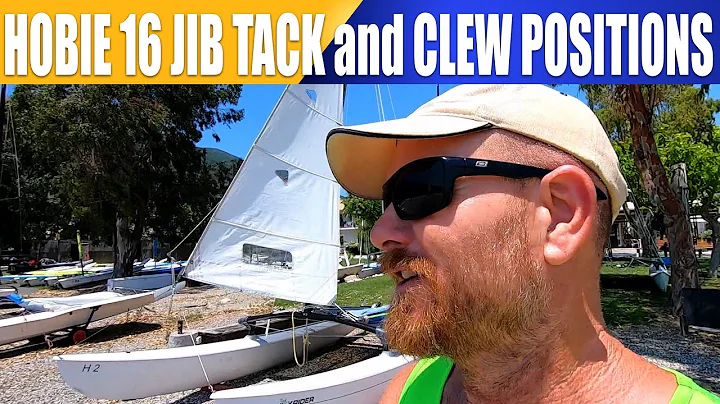 Hobie 16 Jib tack and clew positions