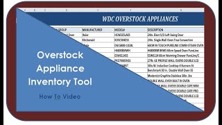 Overstock Inventory Tool screenshot 2