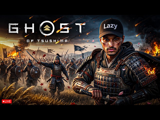 JIN SAKAI IS BACK🔴GHOST OF TSUSHIMA🔴LAZY JASSI🔴 - YouTube