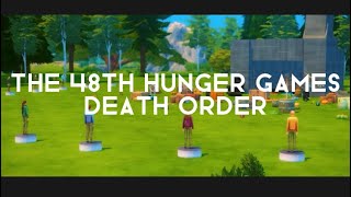 The 48th Hunger Games Death Order