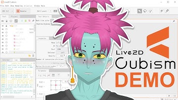 LIVE2D Cubism puppet demo