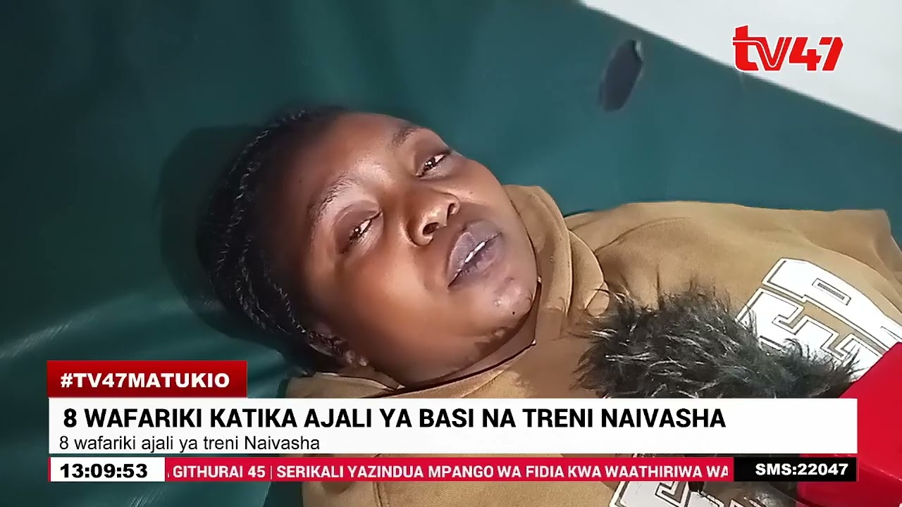 8 wafariki katika ajali ya basi na treni Naivasha